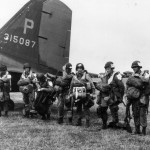 Paratroopers before leaving for Normandy. Source: U.S. National Archives, RG-208-MO-10H.