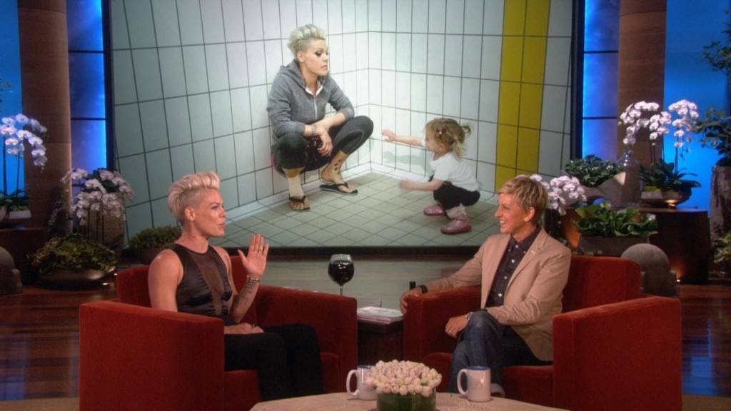 Pink Discusses Being a Mother