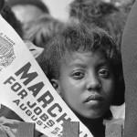 Demonstrator at the March. (Aug. 28, 1963). Source: U.S. National Archives.