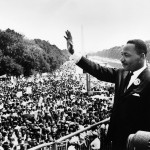 Martin Luther King Jr. delivers his famous, “I Have a Dream,” speech during the March. (Aug. 28, 1963). Source: U.S. Marines, Creative Commons.